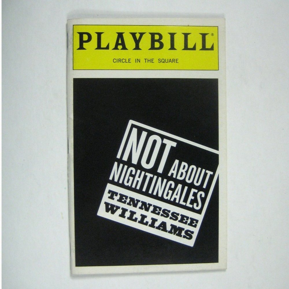 Nothing Nightingales Playbill May 1999 Corin Redgrave Finbar Lynch Williams